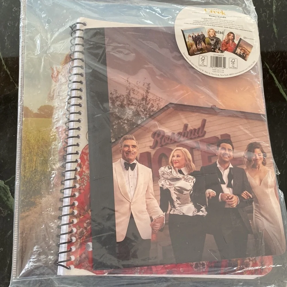 Schitt's Creek Binder Bundle NEW Unopened